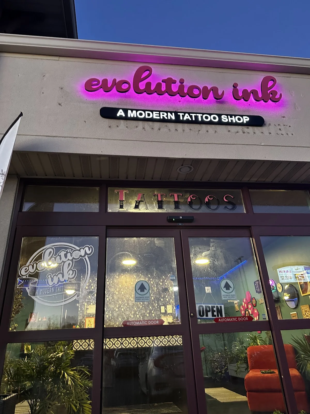 Evolution Ink tattoo shop in Peoria, IL