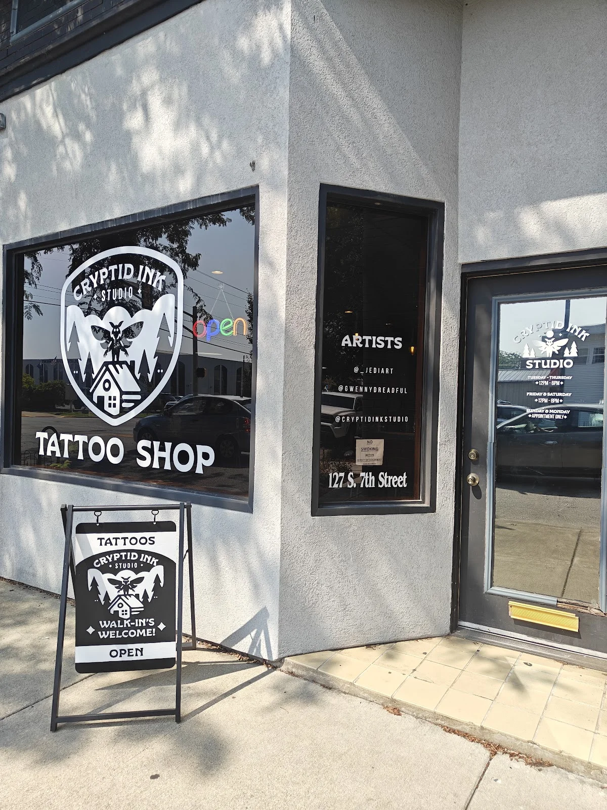 Cryptid Ink Studio tattoo shop in Terre Haute, IN