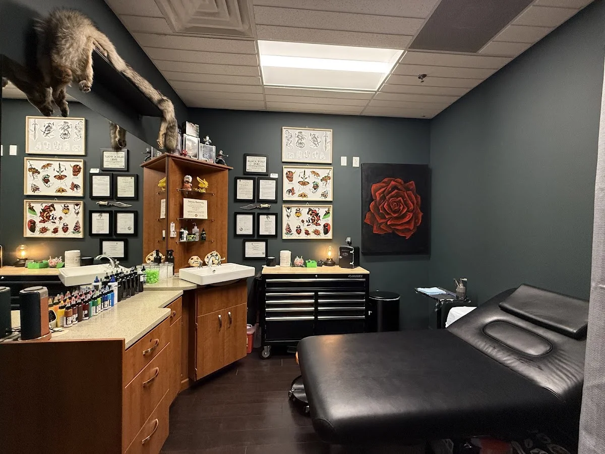 Black Wolf Ink Tattoo & Art Studio tattoo shop in Noblesville, IN