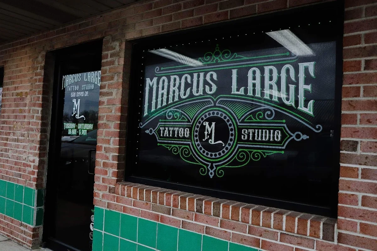 Marcus Large Tattoo Studio tattoo shop in Terre Haute, IN