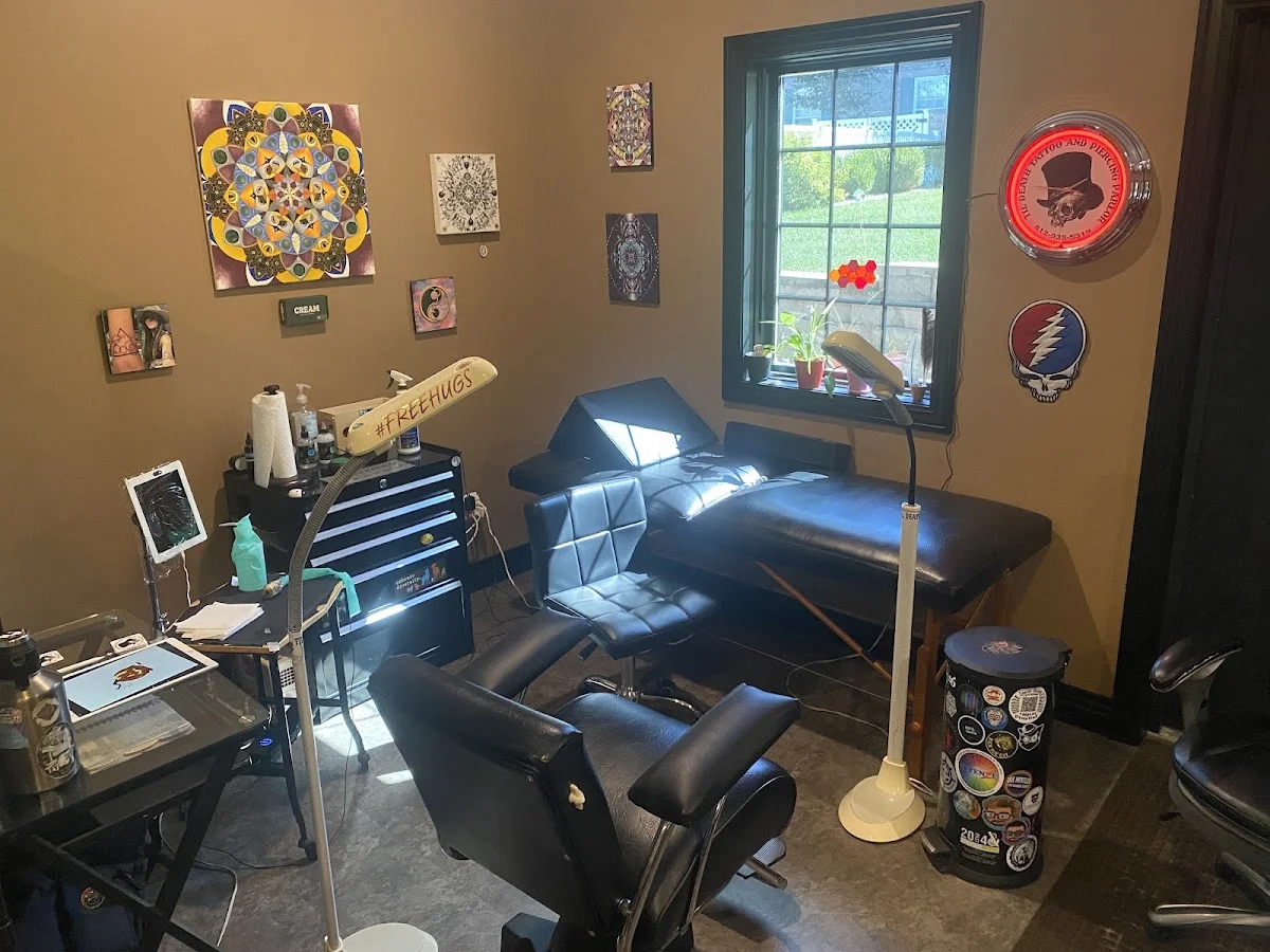 Til Death Tattoo And Piercing Parlor tattoo shop in Bloomington, IN