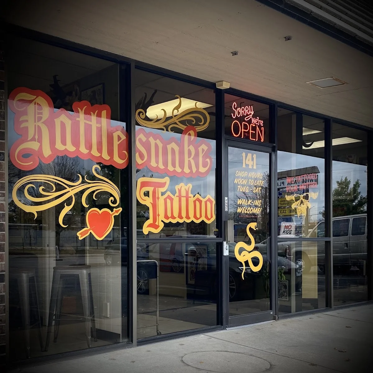Rattlesnake Tattoo tattoo shop in Wichita, KS