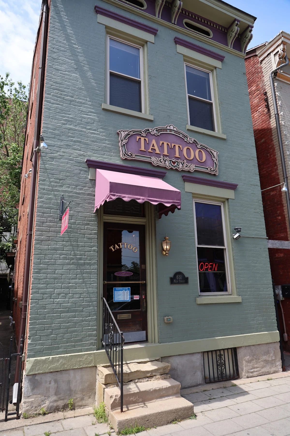 Legacy Designs Tattoo LLC tattoo shop in Covington, KY