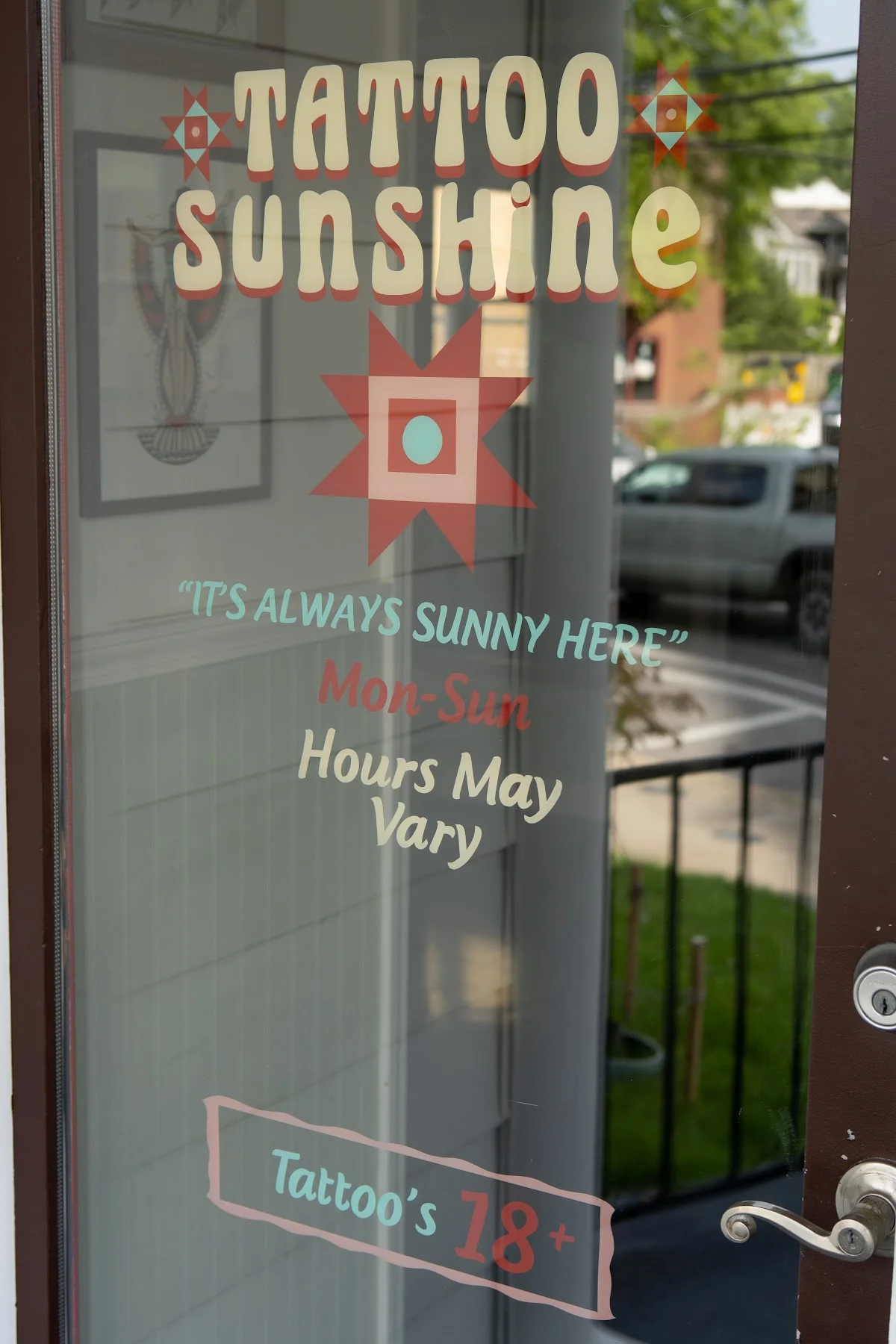 Tattoo Sunshine tattoo shop in Louisville, KY