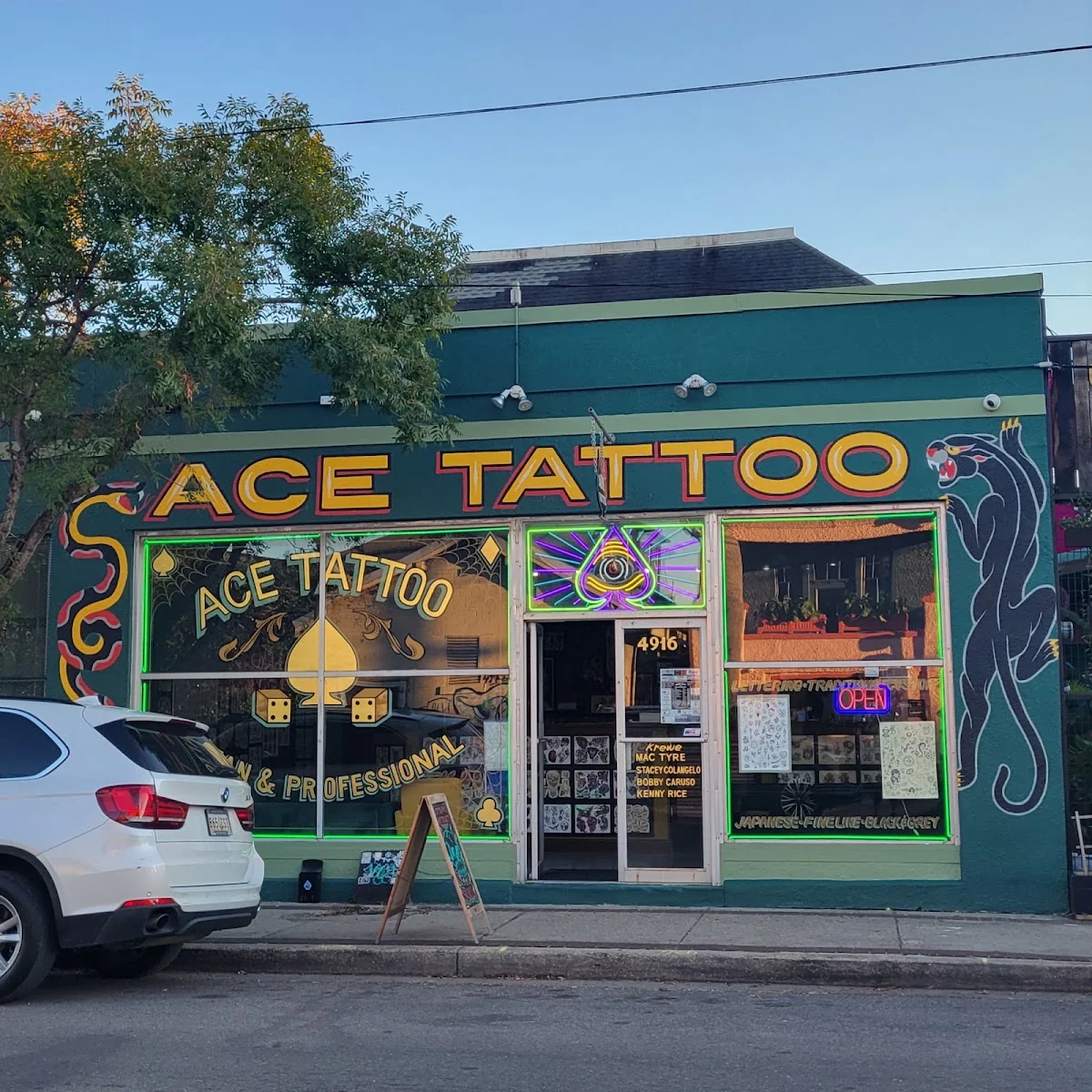 Ace Tattoo New Orleans tattoo shop in New Orleans, LA