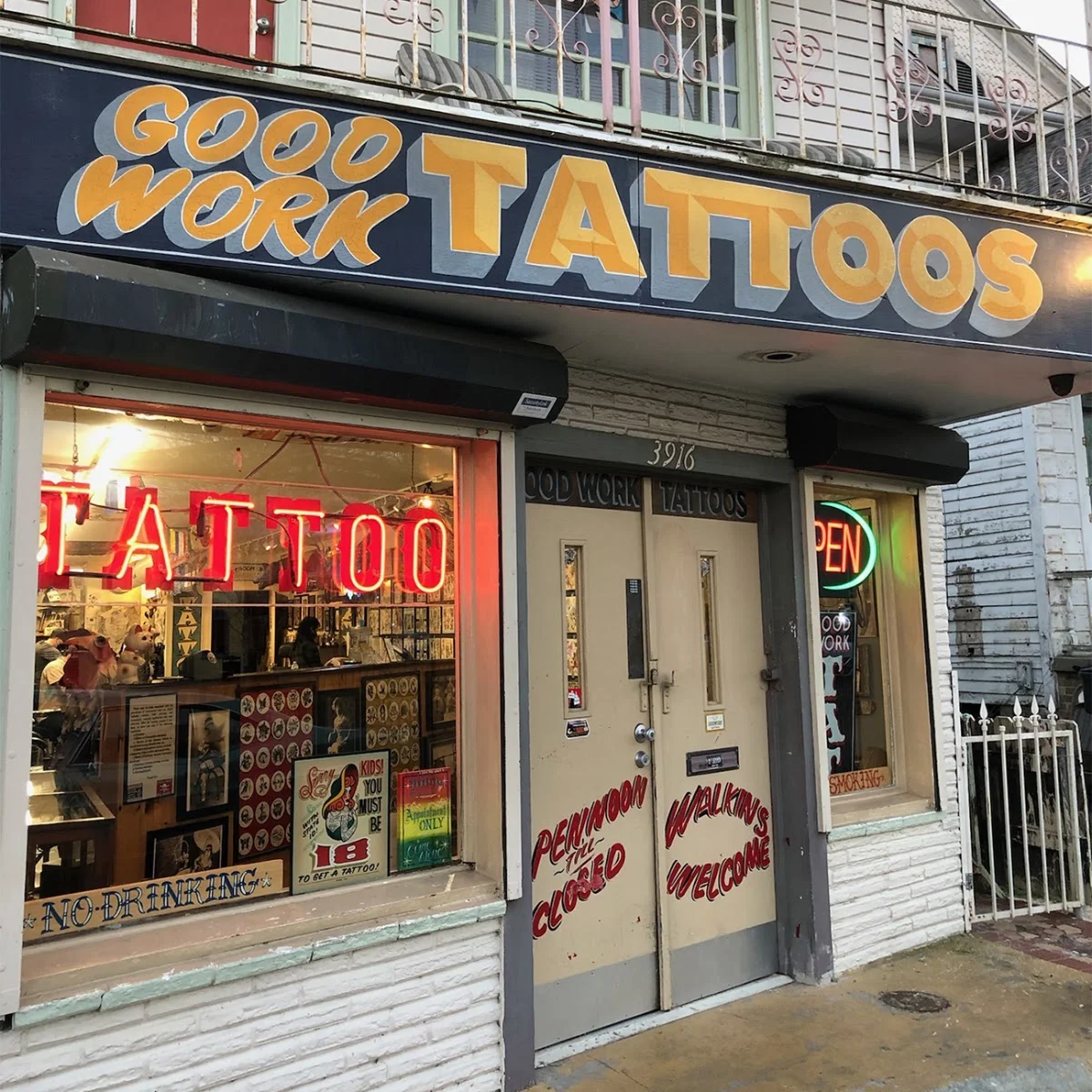 Good Work Tattoos tattoo shop in New Orleans, LA