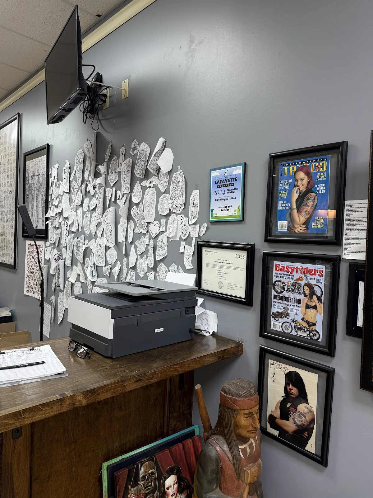 Black Bayou Tattoo tattoo shop in Lafayette, LA