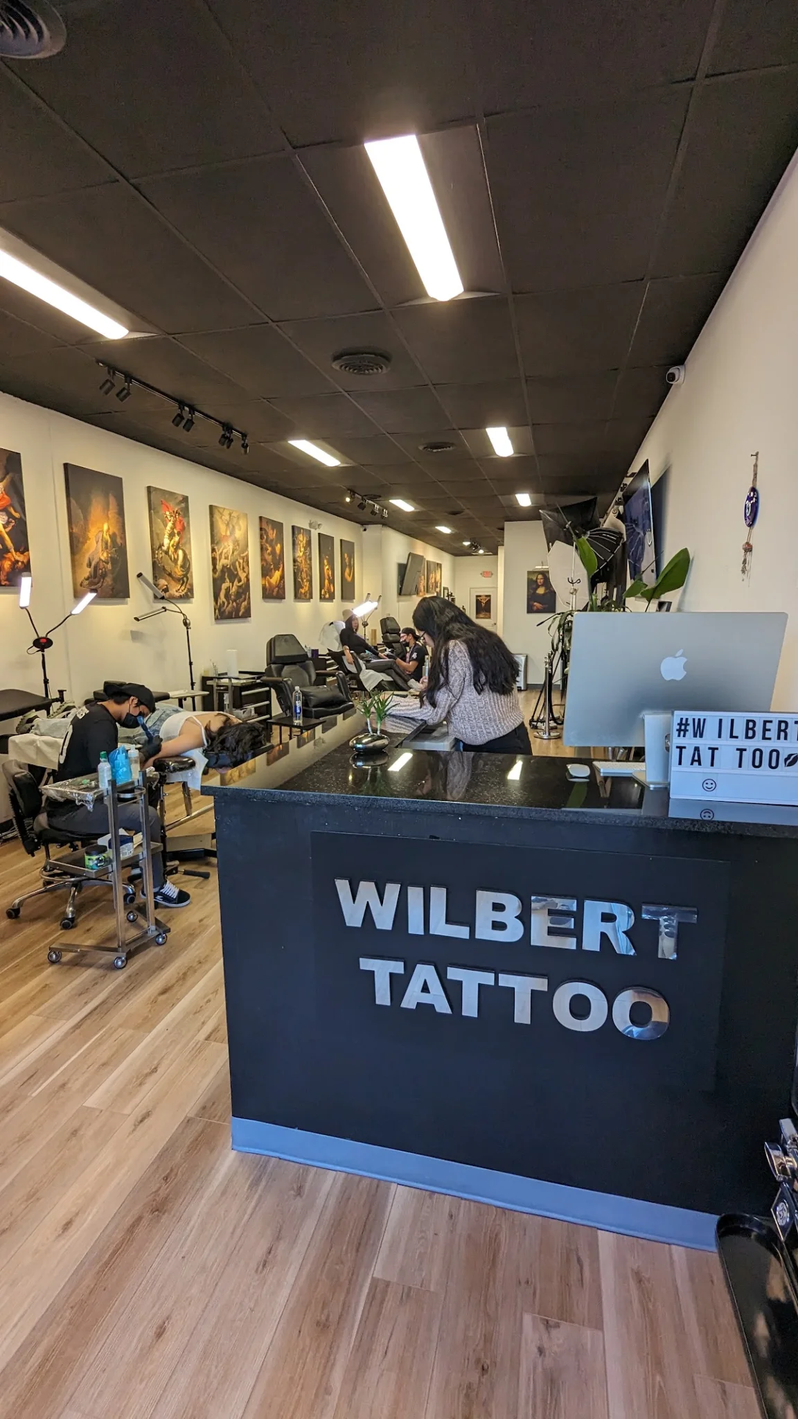 Wilbert Tattoo tattoo shop in Gaithersburg, MD