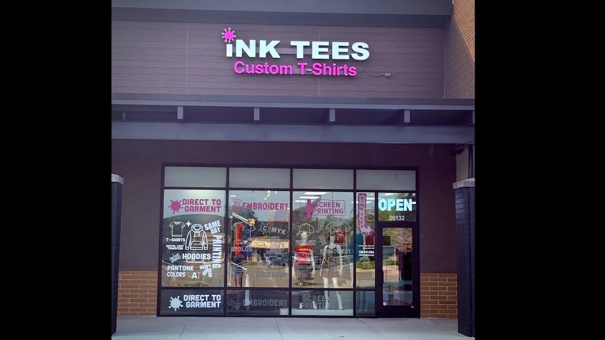 Ink Tees Custom T-Shirts tattoo shop in Novi, MI