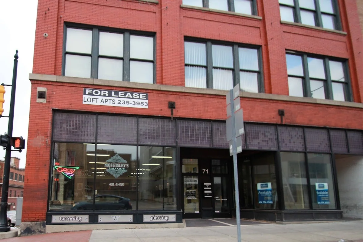 Mos Eisleys Tattoo Studio tattoo shop in Grand Rapids, MI