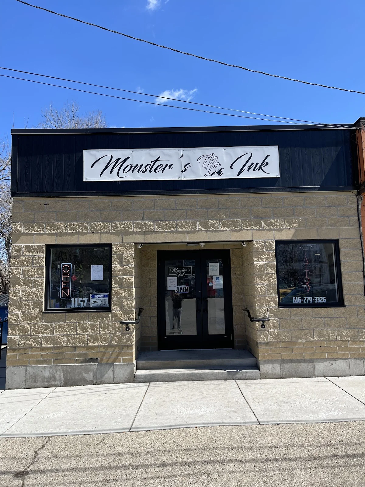 Monsters Ink. tattoo shop in Grand Rapids, MI