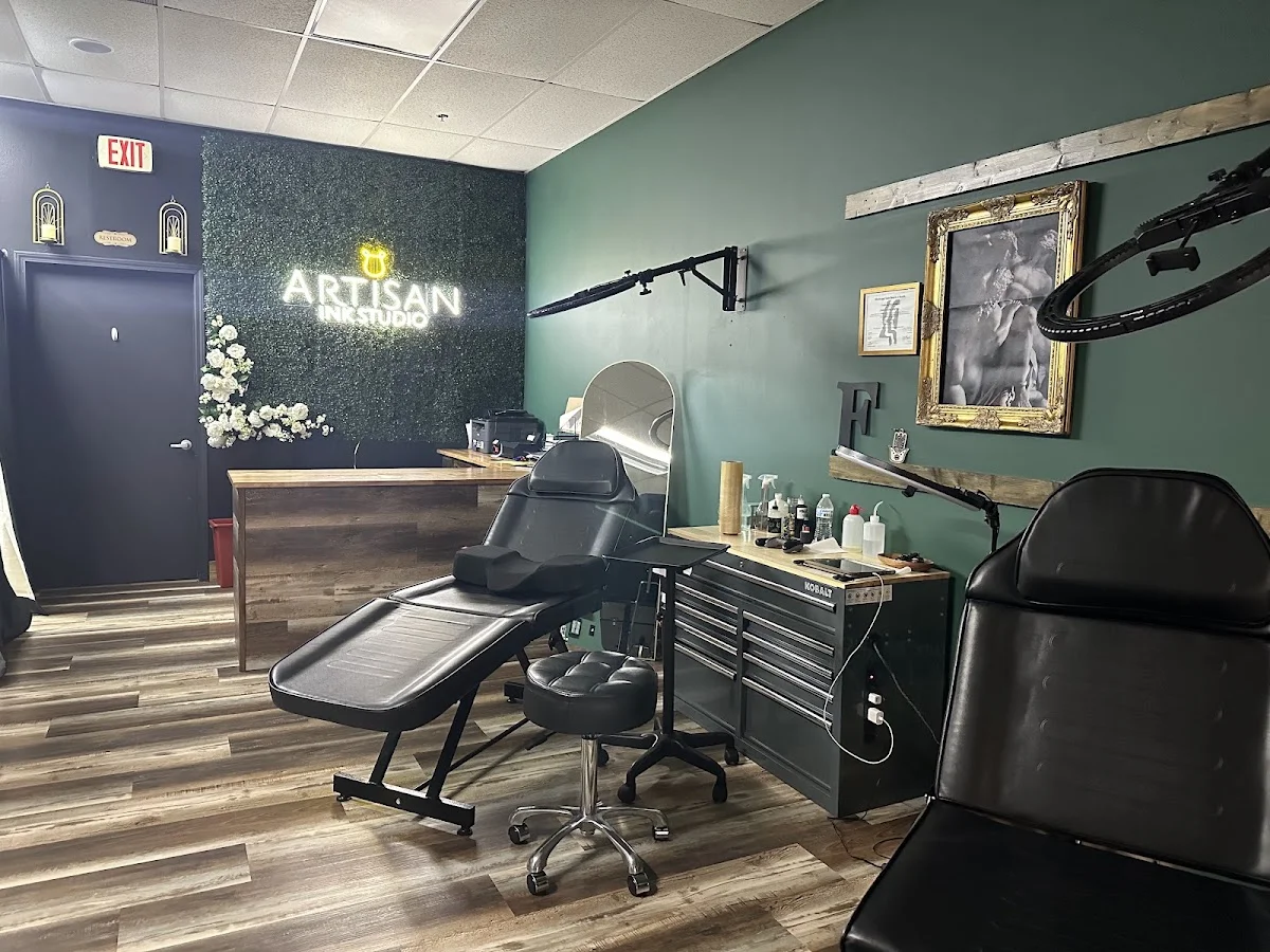 Artisan Ink Studio tattoo shop in Biloxi, MS