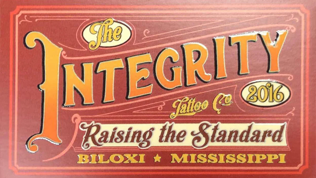 Integrity Tattoo Company tattoo shop in Biloxi, MS