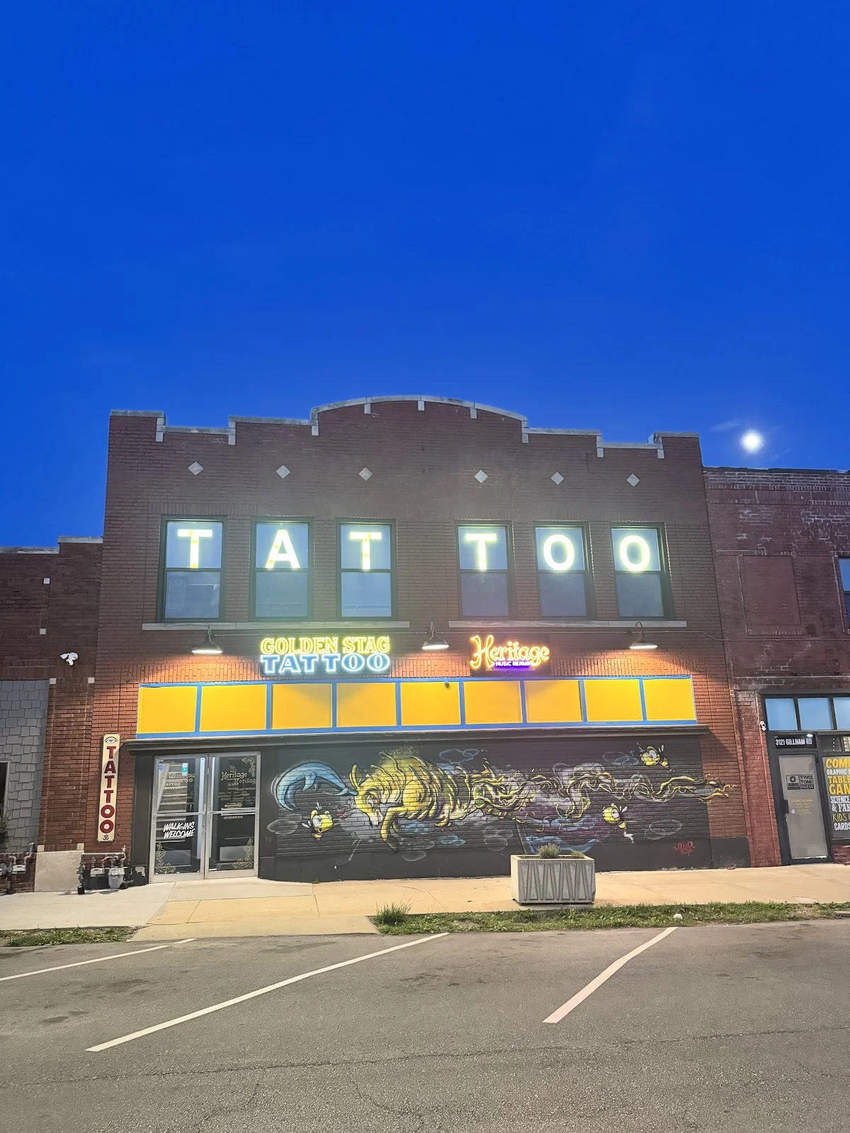 Golden Stag Tattoo and Gallery tattoo shop in Kansas City, MO