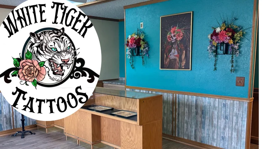 Inkdiva's White Tiger Tattoos tattoo shop in Great Falls