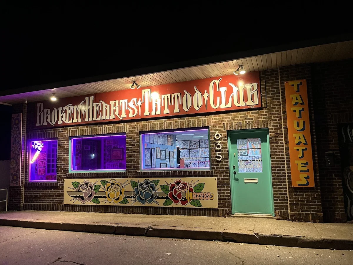 BROKEN HEARTS TATTOO CLUB tattoo shop in Minneapolis, MN