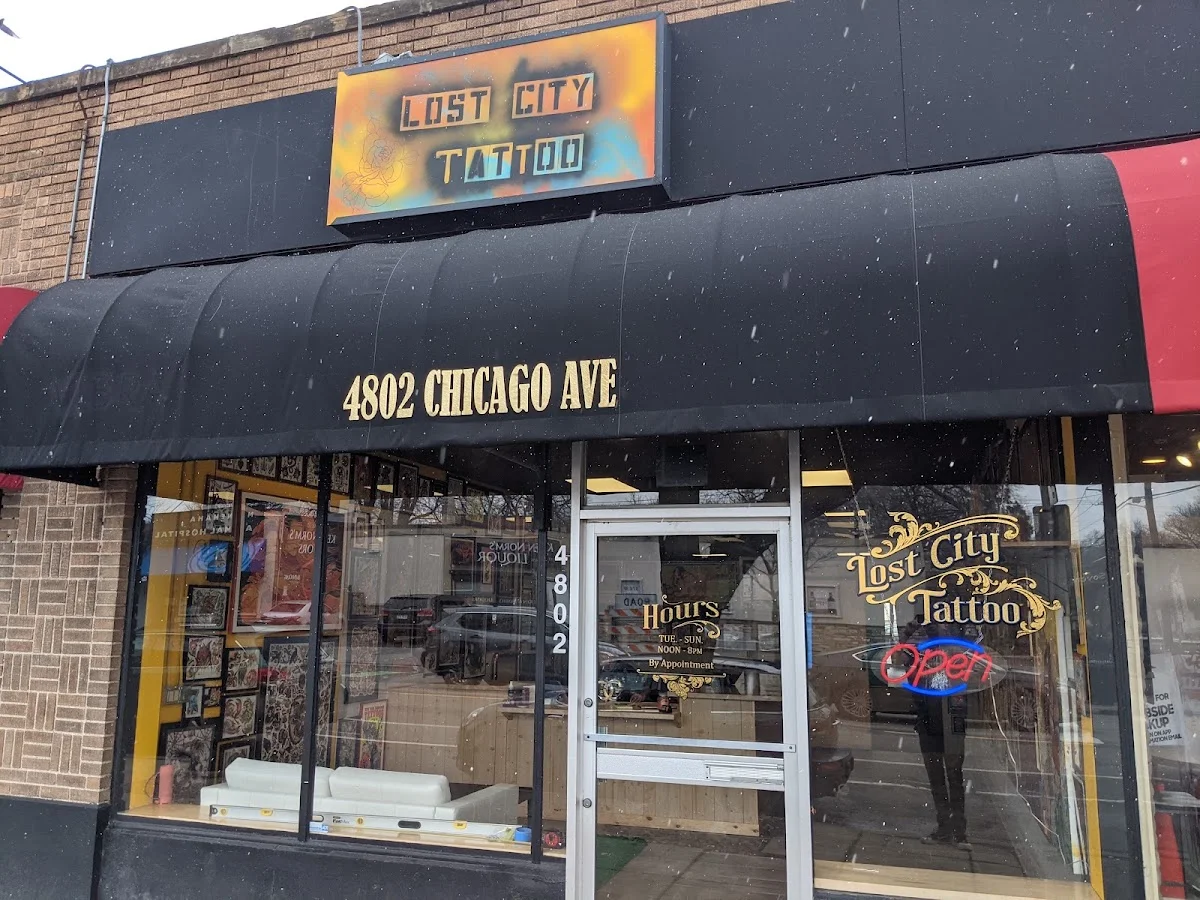 Lost City Tattoo tattoo shop in Minneapolis, MN