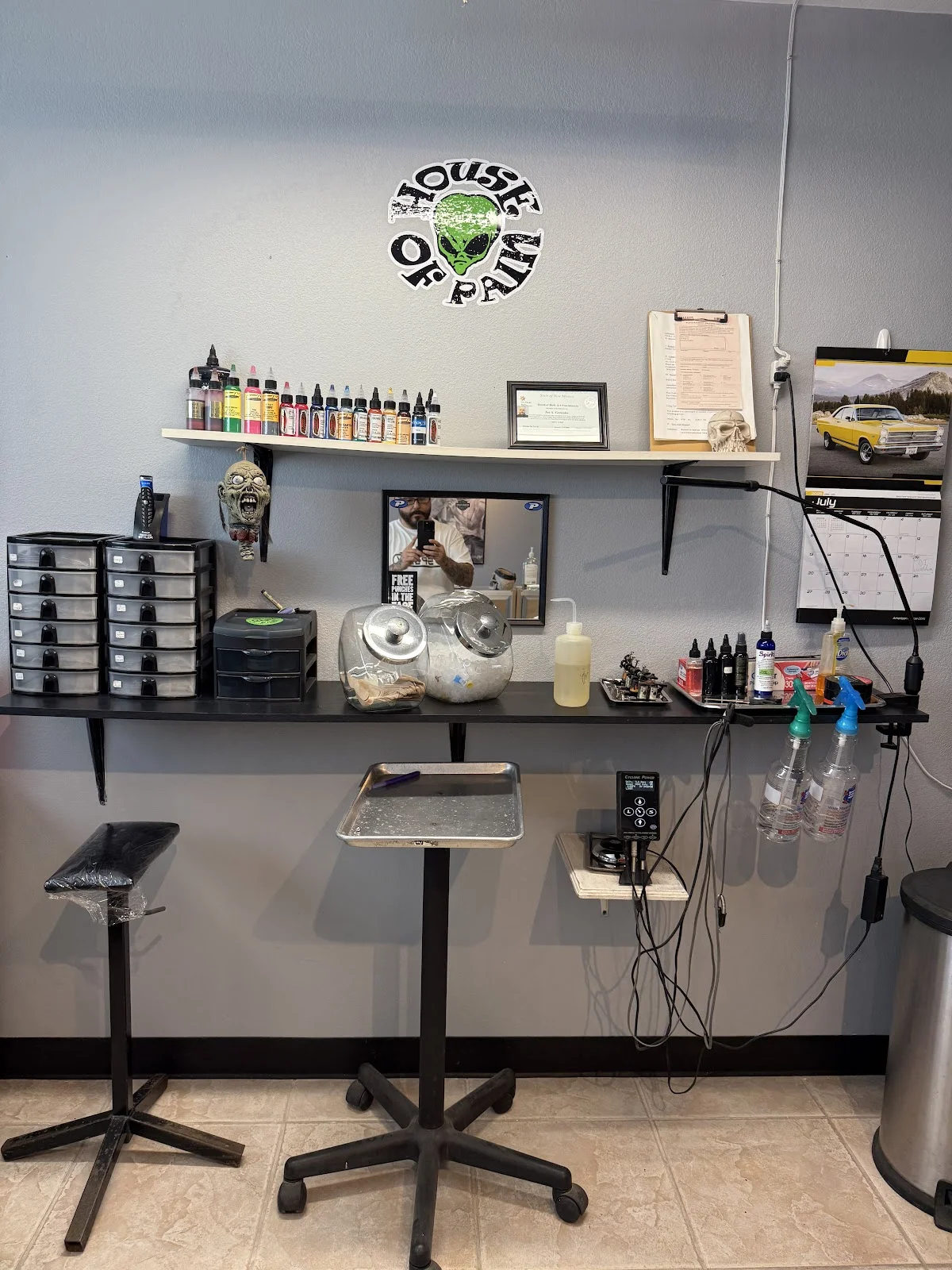 House of Pain Tattoo & Body Piercing tattoo shop in Roswell, NM