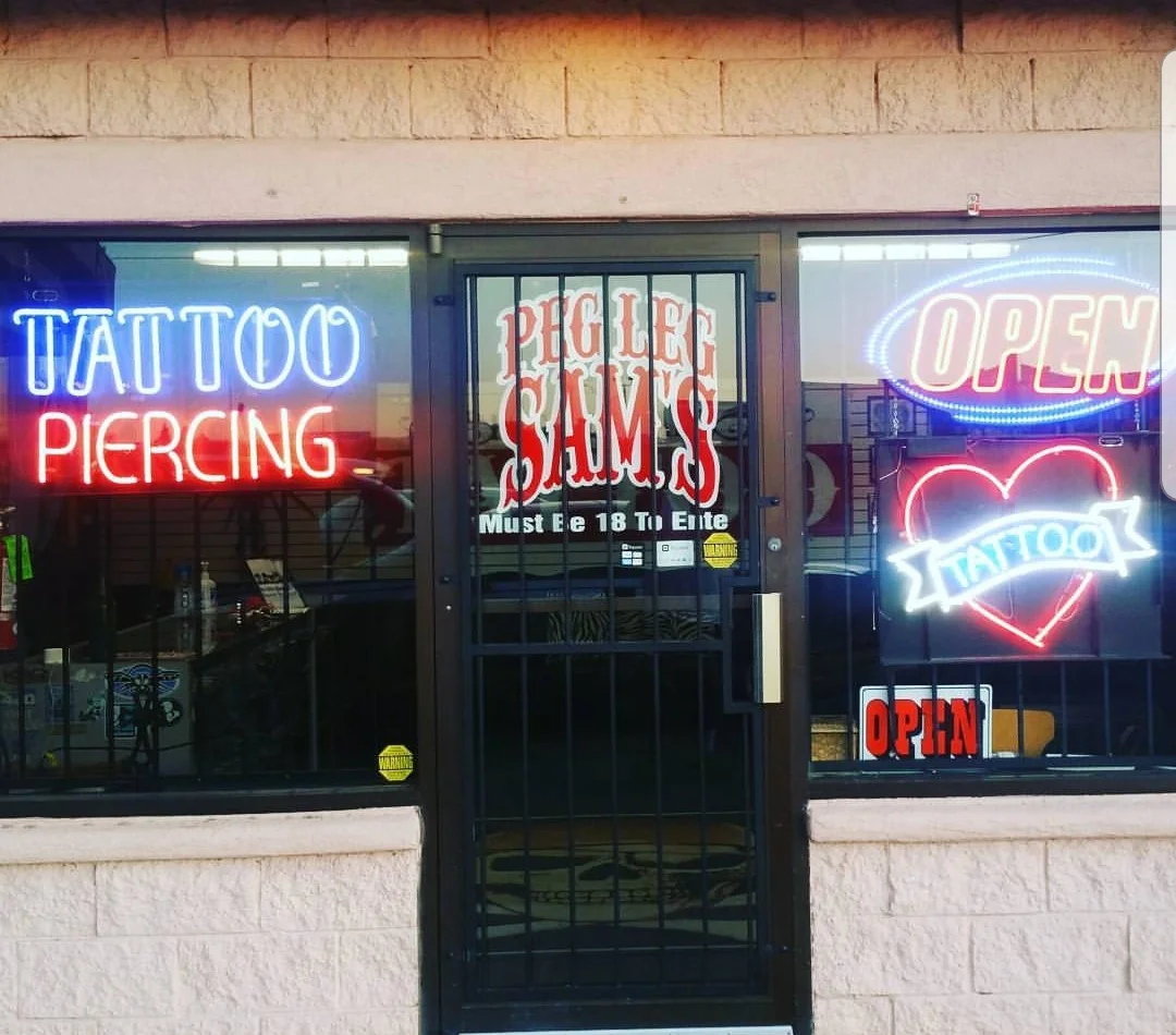 Peg Leg Sam's Tattooing and Piercing tattoo shop in Las Cruces