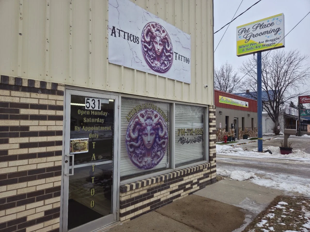 Atticus Tattoo Studio tattoo shop in Bismarck, ND
