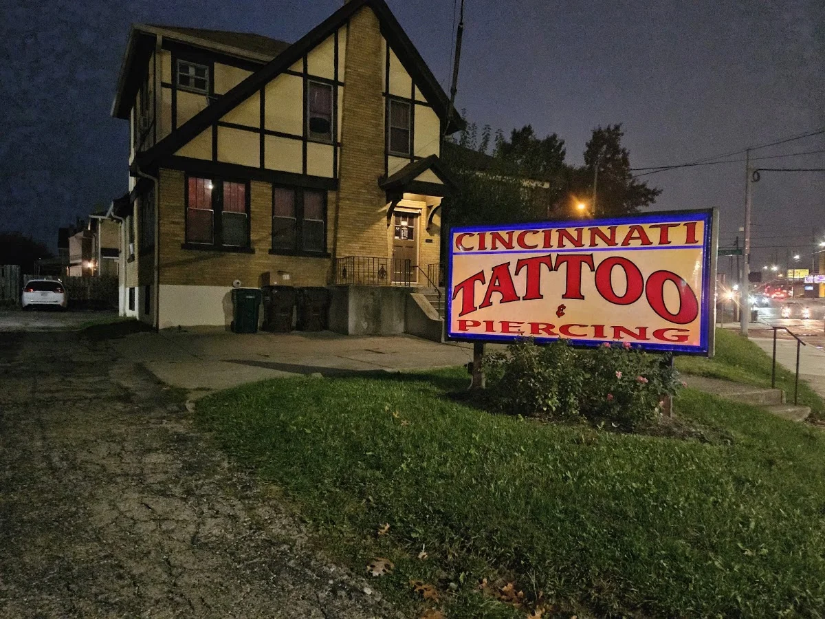 Cincinnati Tattoo & Piercing Studio tattoo shop in Cincinnati, OH