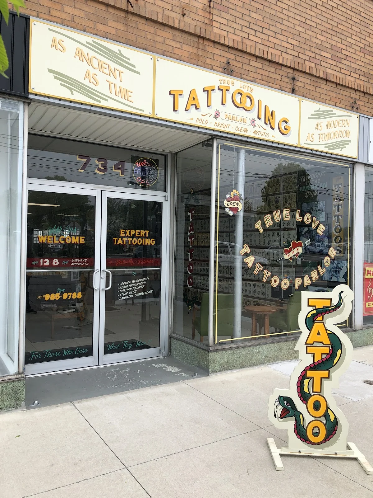 True Love Tattoo Parlor tattoo shop in Dayton, OH