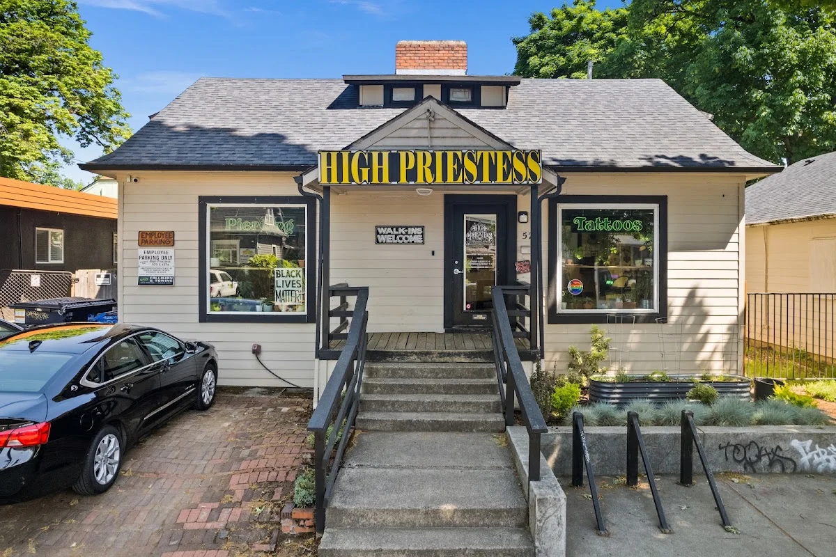 High Priestess Piercing & Tattoo tattoo shop in Eugene, OR