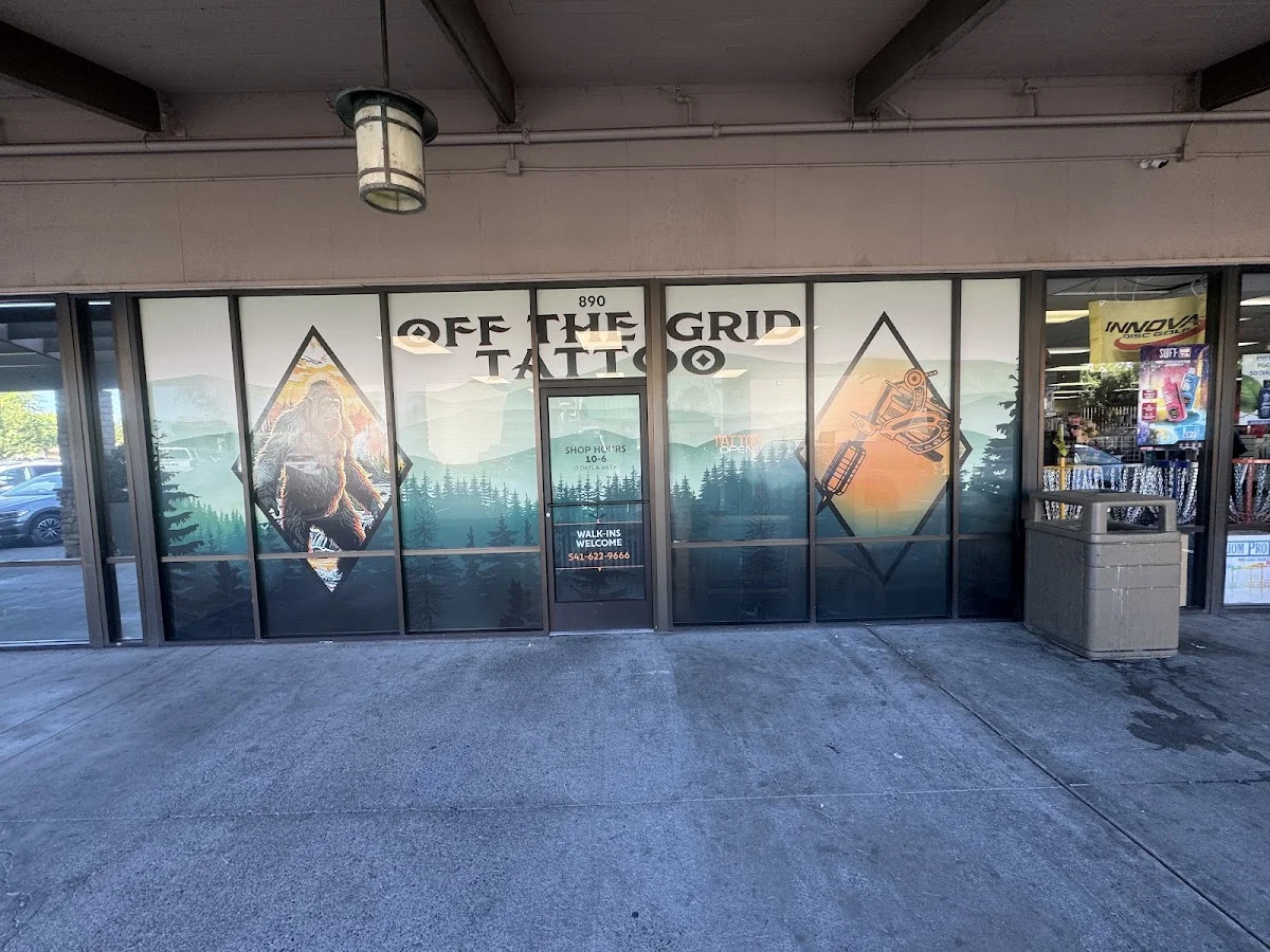Off The Grid Tattoo tattoo shop in Medford, OR