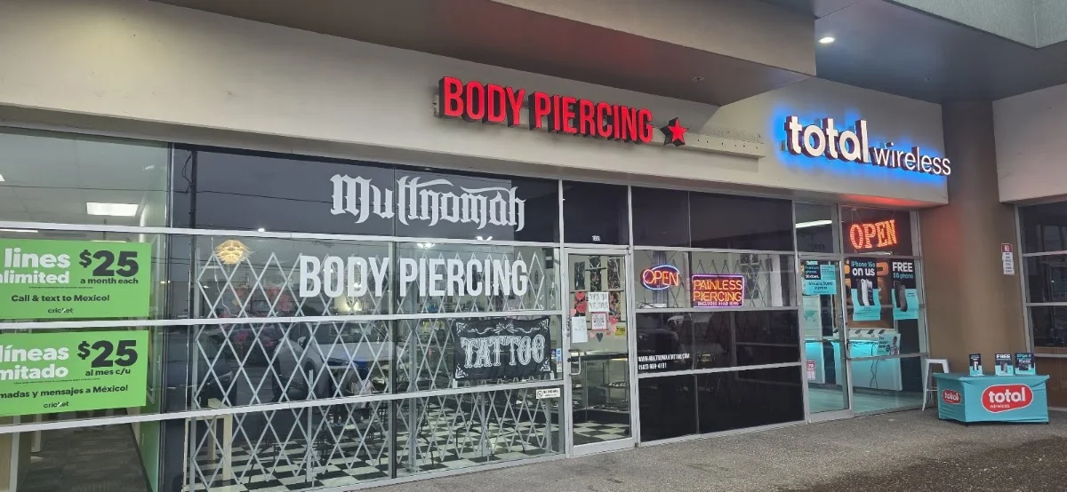 Multnomah Body Piercing & Tattoo tattoo shop in Gresham, OR