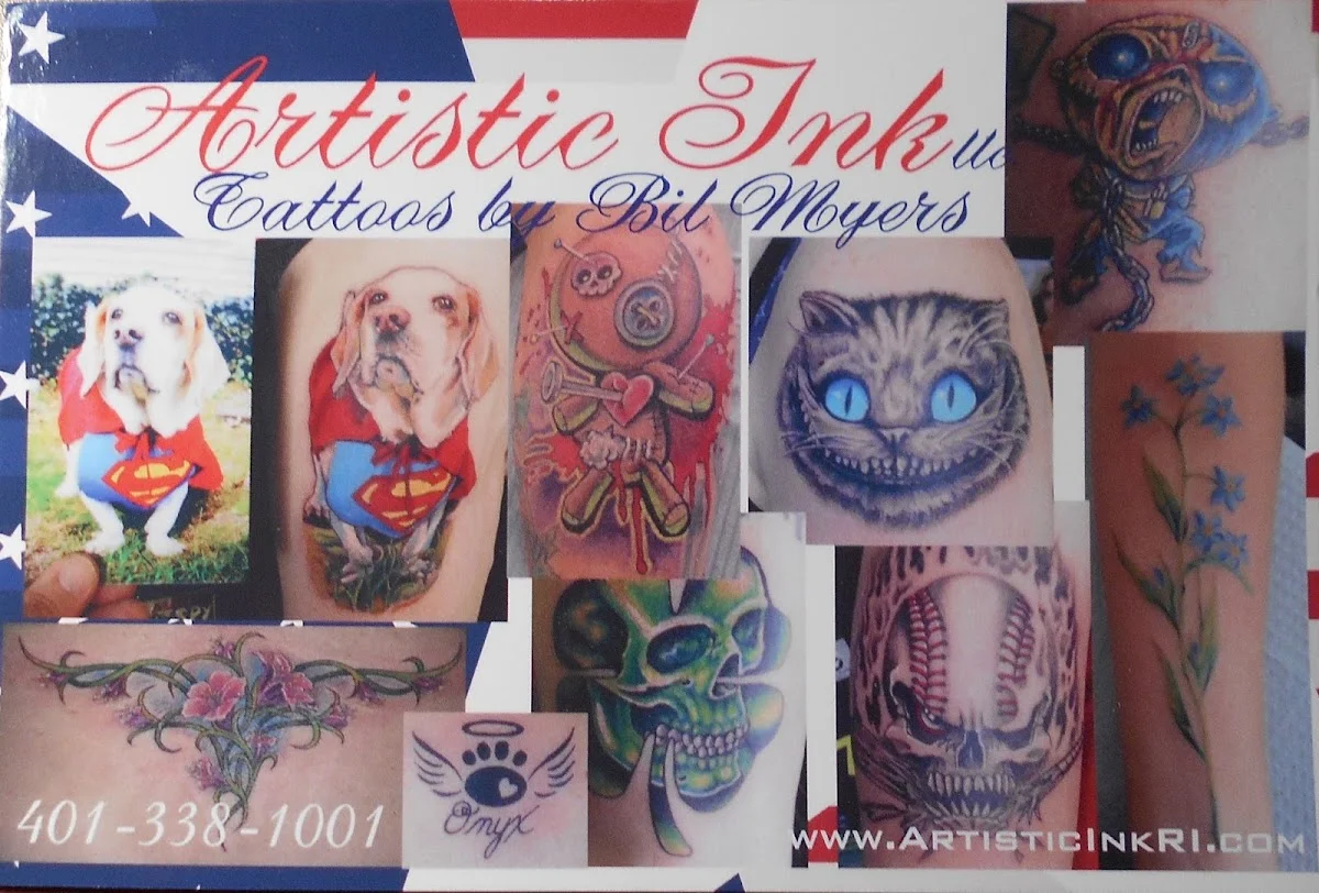 Artistic Ink tattoo shop in Cranston, RI