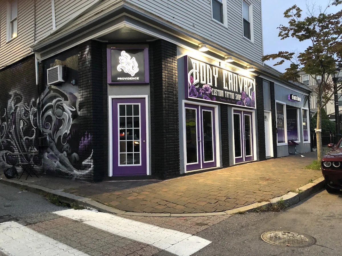 Body Canvas PVD Custom TATTOO Shop tattoo shop in Providence, RI