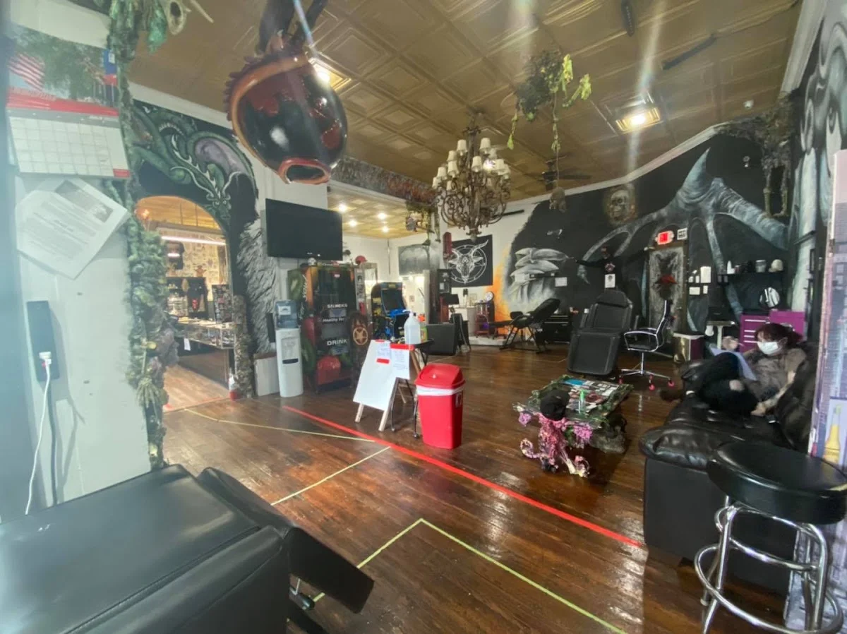 Suited Devils Ink tattoo shop in Warwick, RI