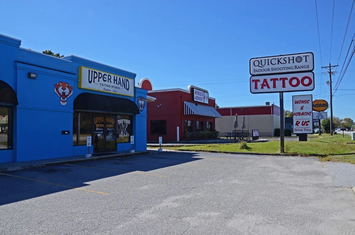 Upper Hand Tattoo Studio tattoo shop in Charleston, SC