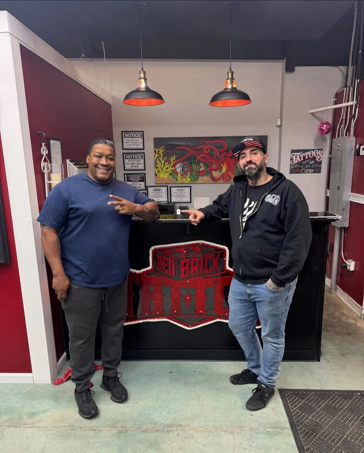 Red Brick Tattoo 2 tattoo shop in Summerville, SC