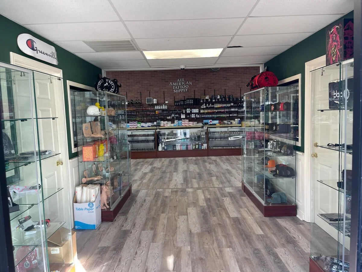 All American Tattoo Supply LLC tattoo shop in Greenville, SC