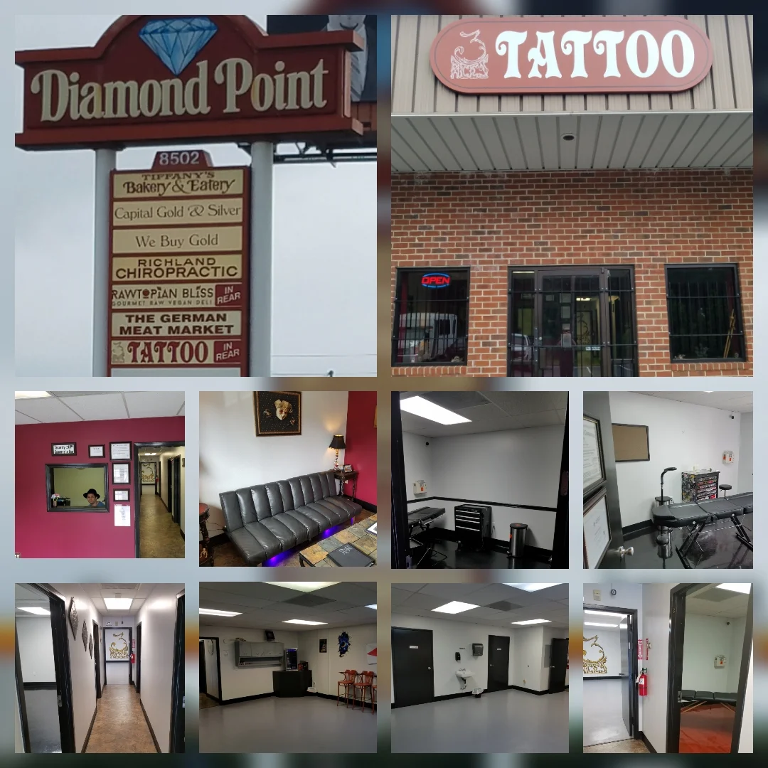 3 Aces Tattoo Studio tattoo shop in Columbia, SC