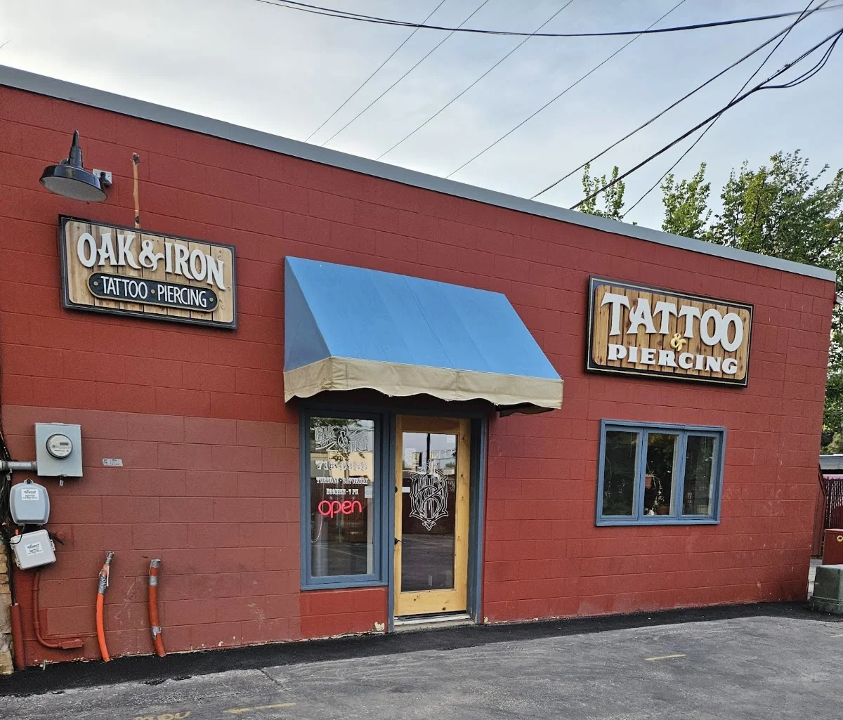 Oak & Iron Tattoo and Piercing tattoo shop in Rapid City, SD