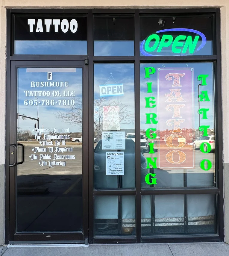 Rushmore Tattoo Company LLC tattoo shop in Rapid City, SD