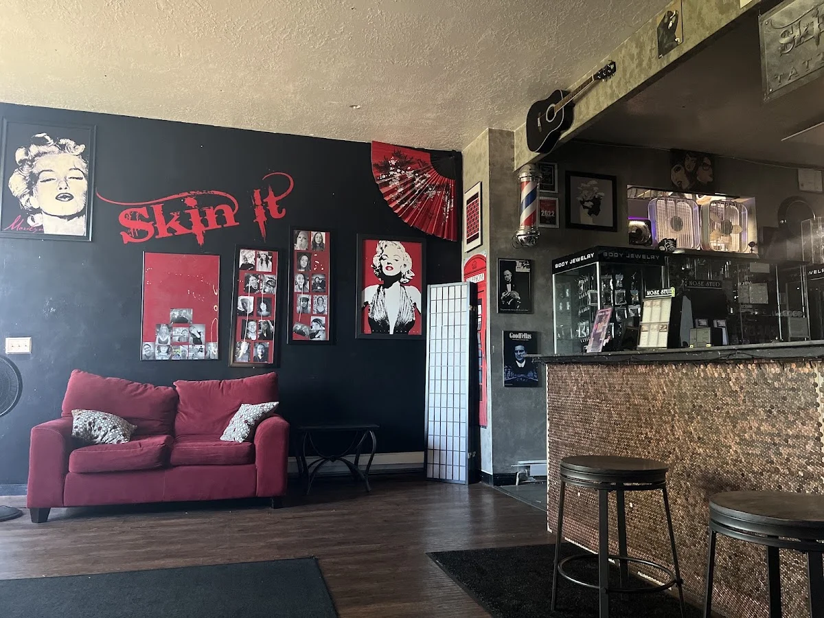 "Skin It" Tattoo 5th Street tattoo shop in Ogden, UT