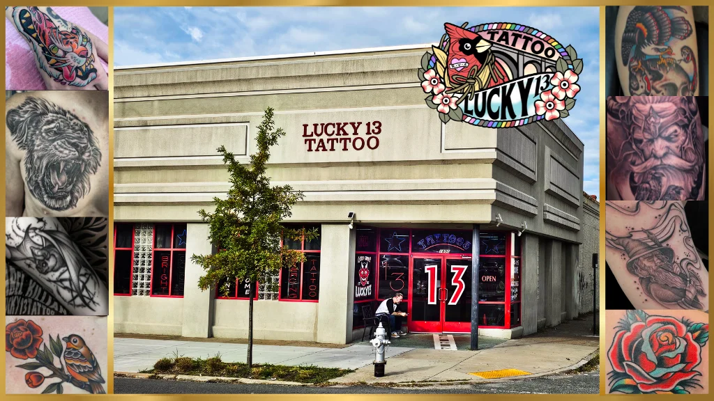 Lucky 13 Tattoos & Piercing – Richmond, VA tattoo shop in Richmond, VA