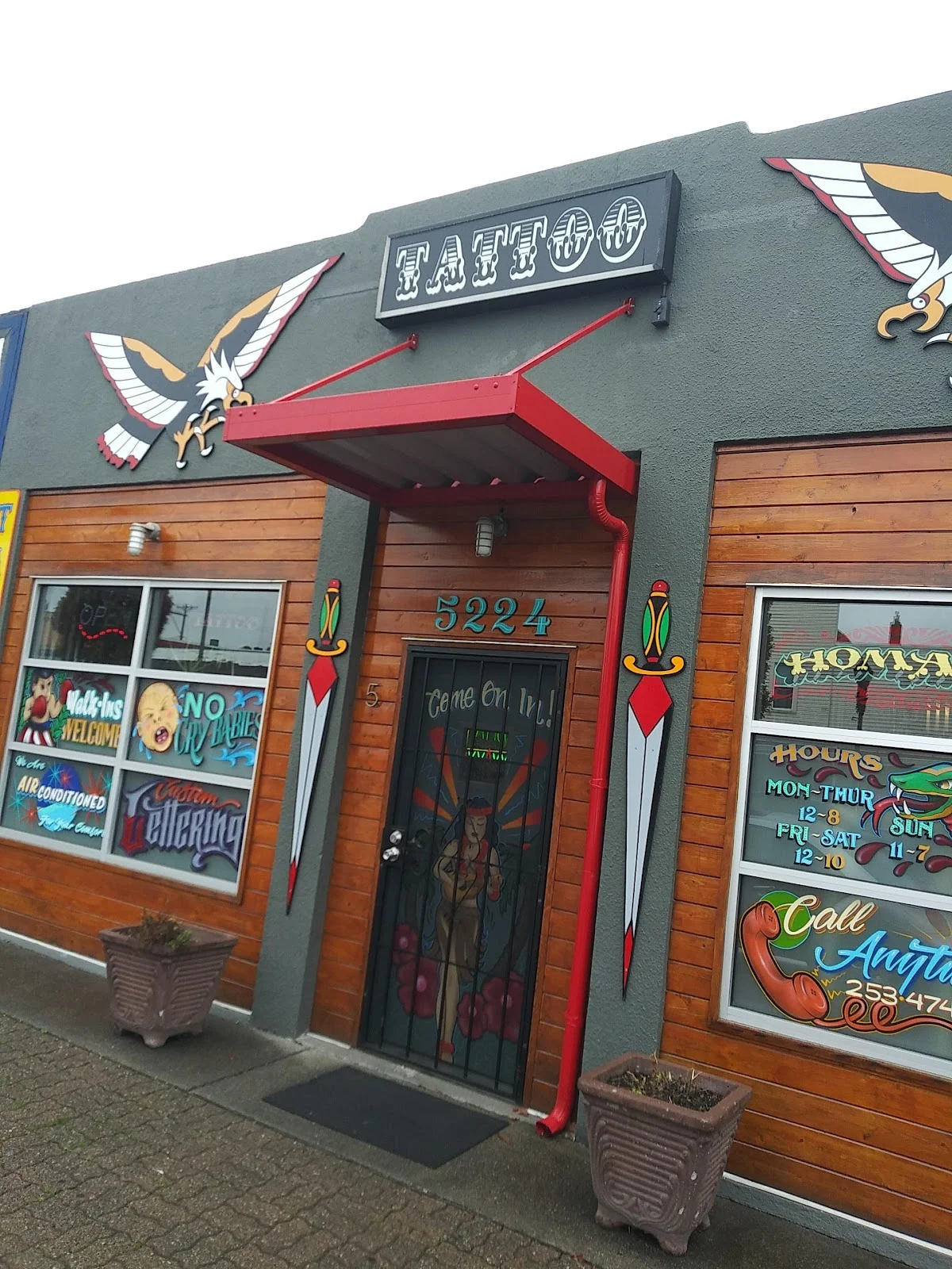 Homage Tattoo tattoo shop in Tacoma, WA