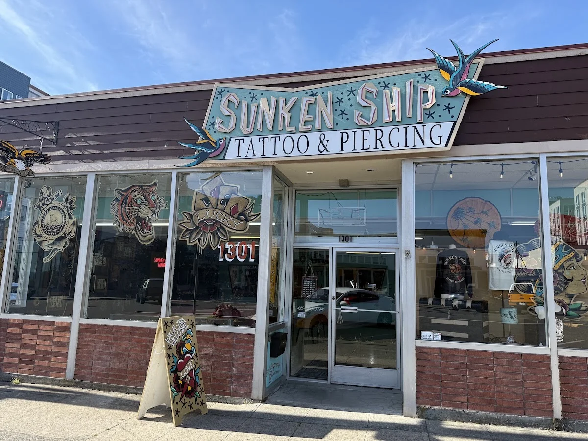 Sunken Ship Tattoos tattoo shop in Everett, WA