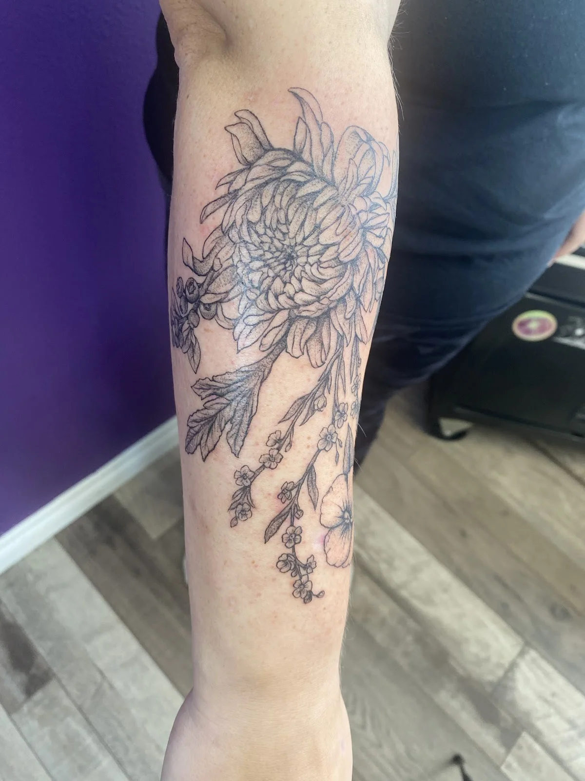 Anastasia Lotus Ink tattoo shop in Bellingham, WA