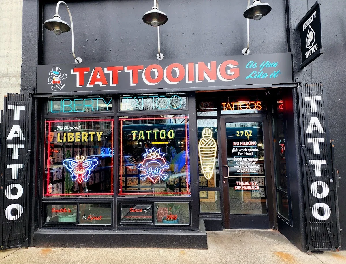 Liberty Tattoo Seattle tattoo shop in Seattle, WA