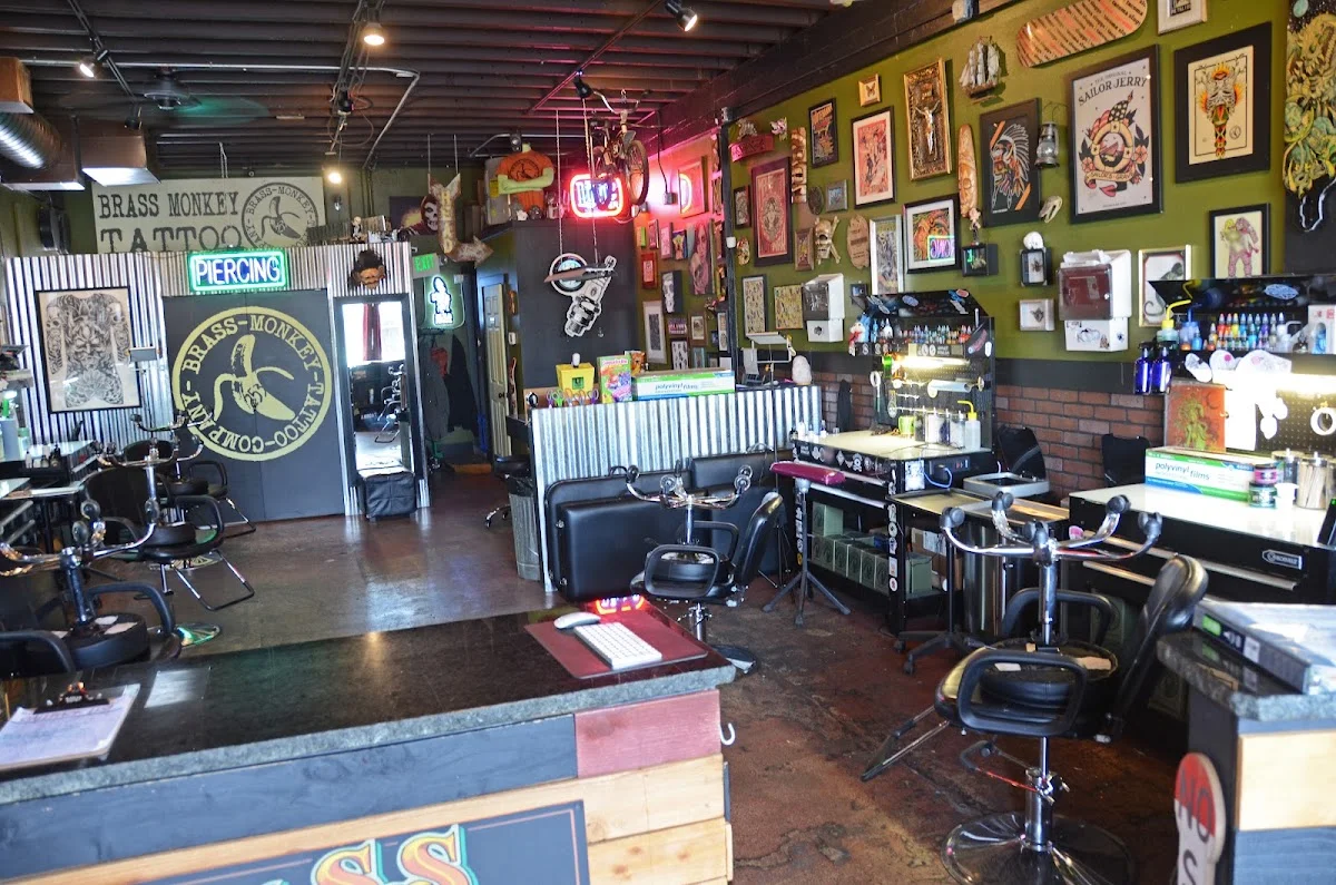 Brass Monkey Tattoo Company tattoo shop in Tacoma, WA