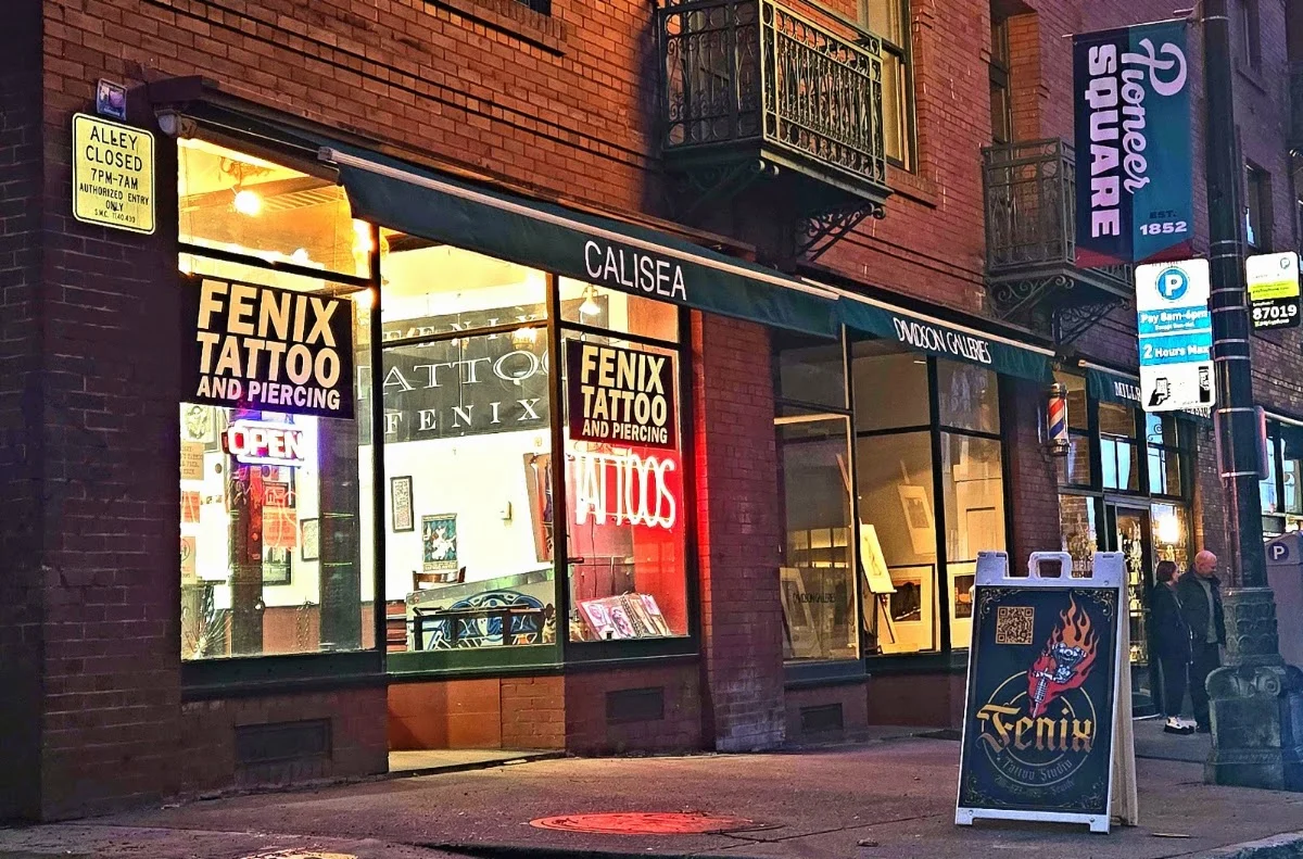 Fenix Tattoo and Piercing tattoo shop in Seattle, WA