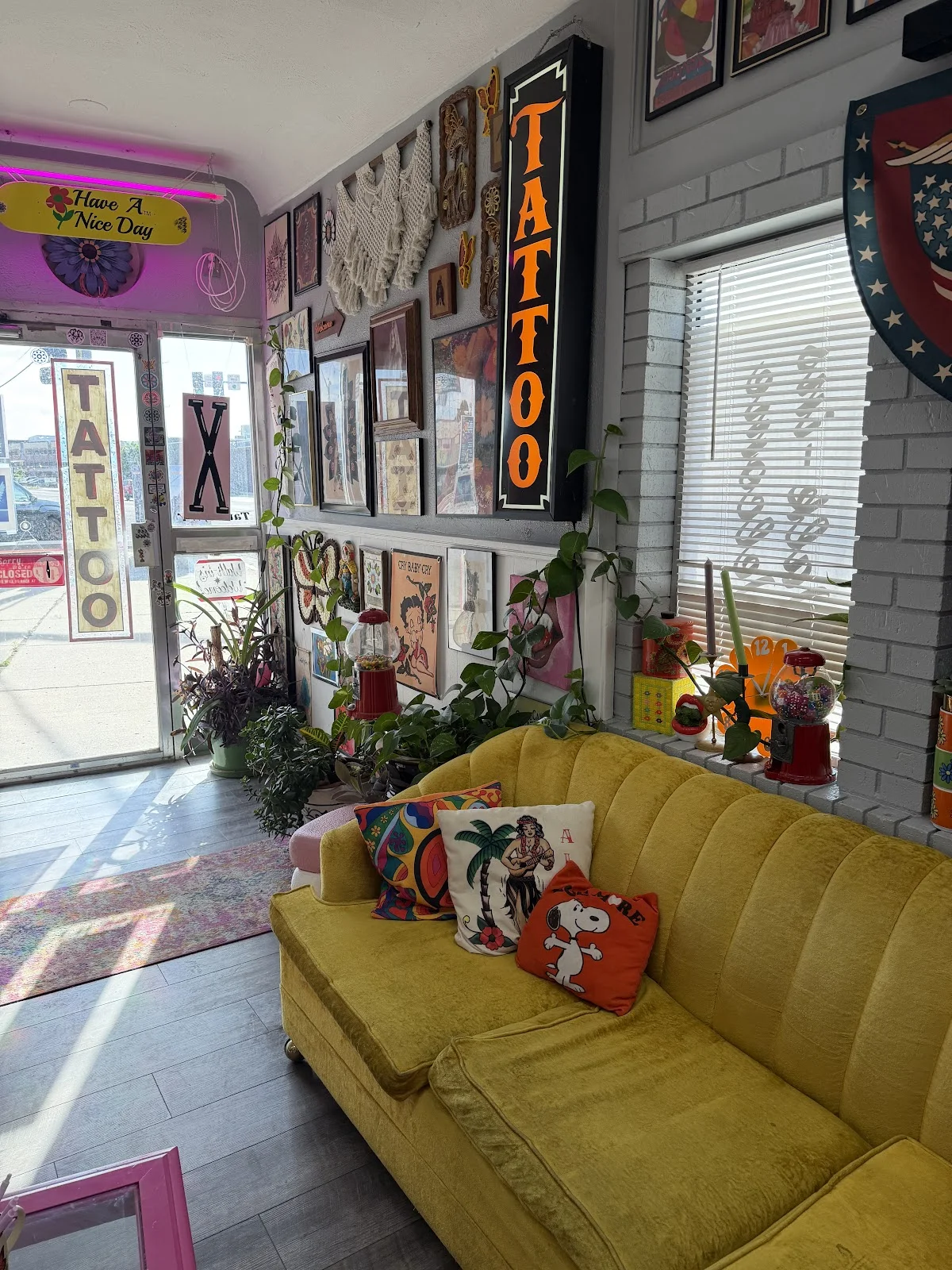 Pink Tiger Tattoo photo